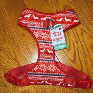 🐾 NEW Merry & Bright Dog Harness XL